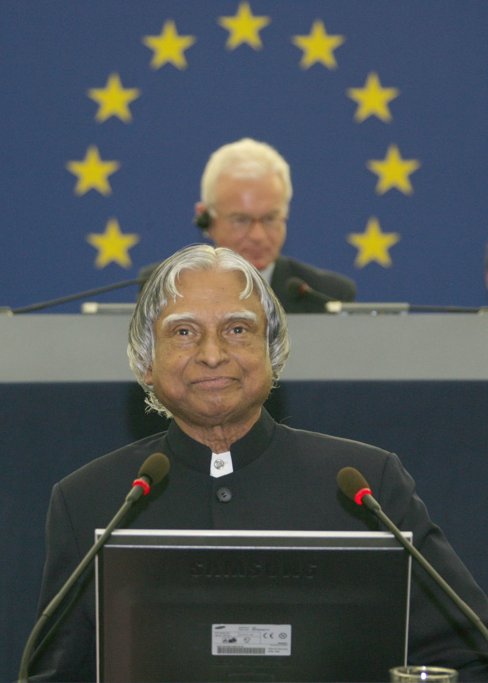 Dr. A.P.J. Abdul Kalam addressing the European Parliament in Strasbourg, France, 25 April 2007